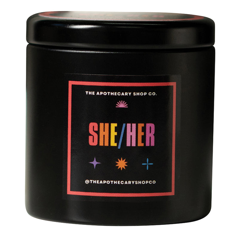 Gender Fluid She/Her Candle