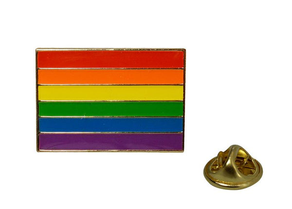 LAPEL PIN RAINBOW FLAG