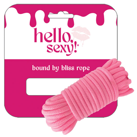 Hello Sexy! Bound By Bliss Bondage Rope - Cherry Blossom