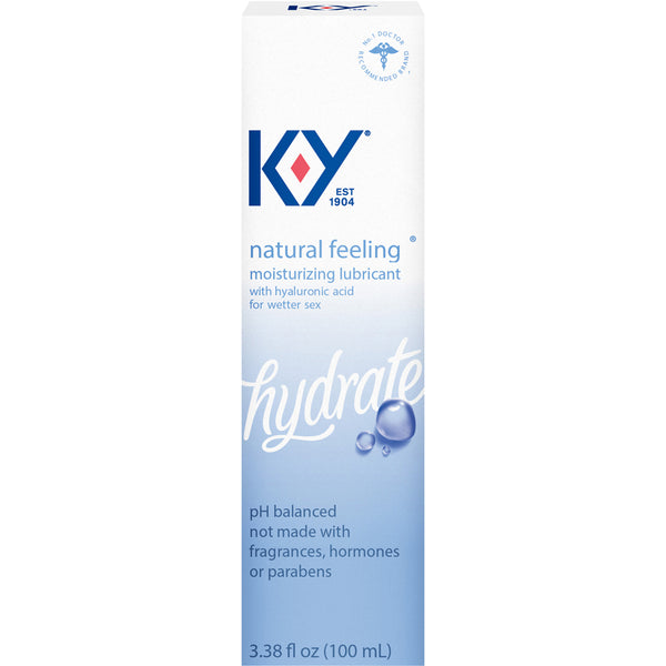 K-Y Natural Feeling w/Hyaluronic Acid - 3.38 oz