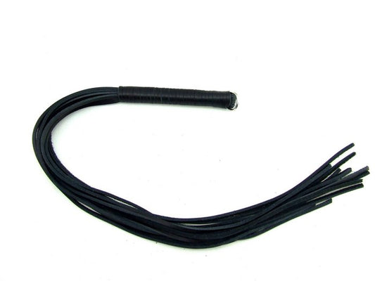 WHIP LEATHER THONG 20 BLACK '
