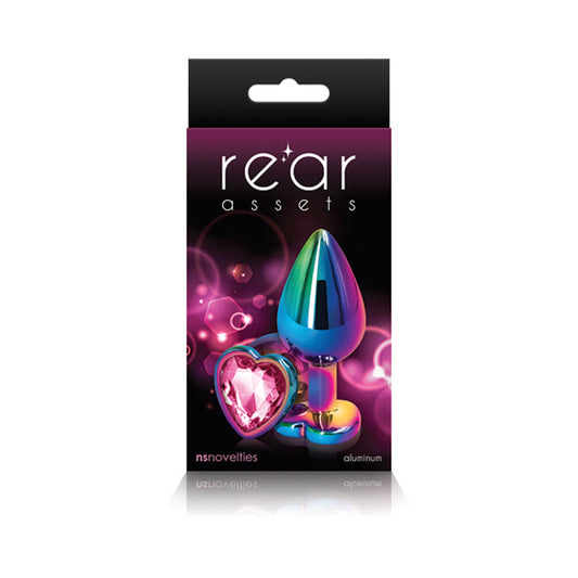 Rear Assets Mulitcolor Heart Medium Pink