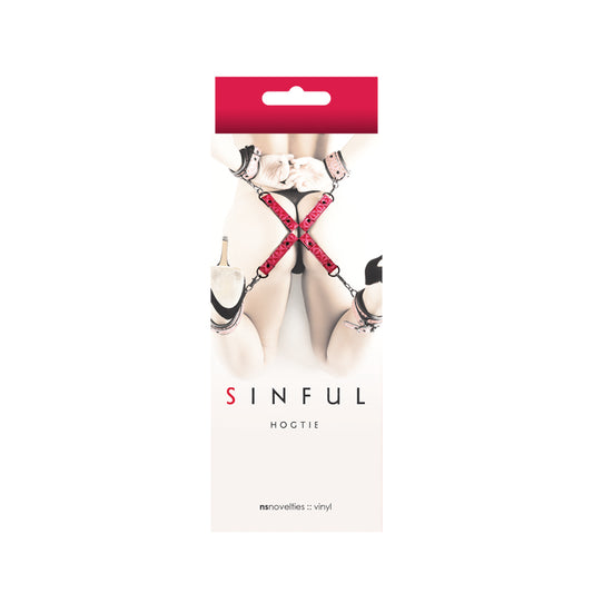 Sinful Hogtie - Pink