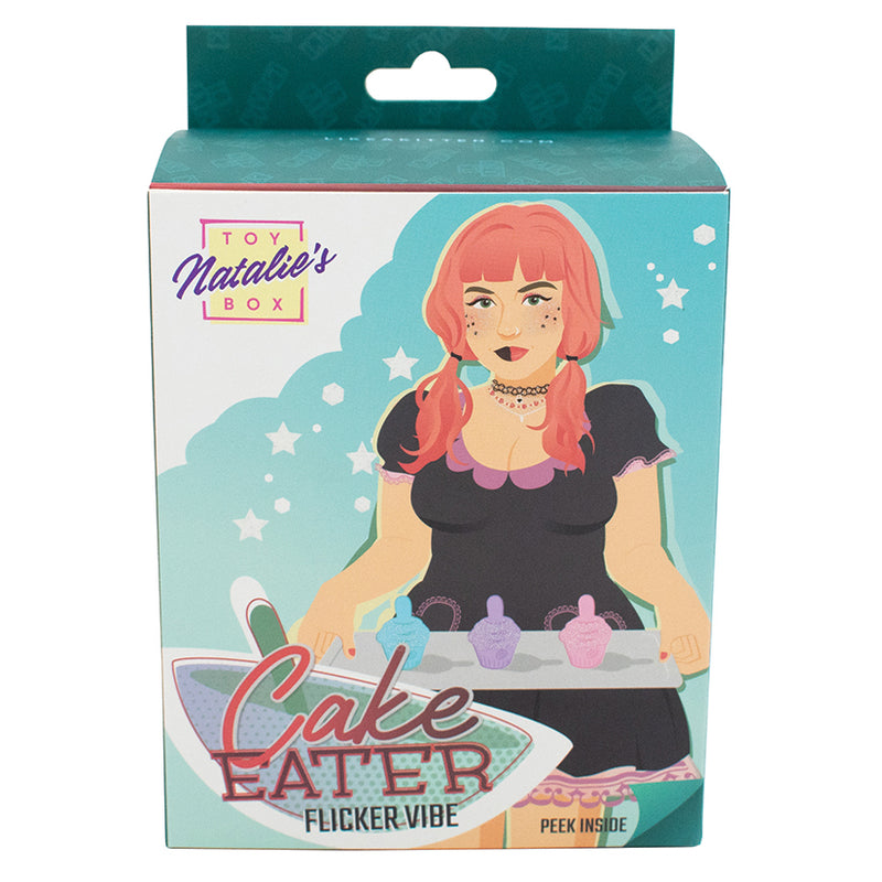 Natalie's Toy Box Cake Eater Cupcake Flicker - Purple