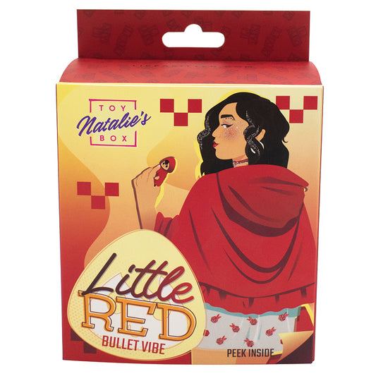 Natalie's Toy Box Little Red Bullet Vibrator - Red