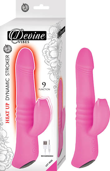 DEVINE VIBES HEAT-UP DYNAMIC STROKER PINK