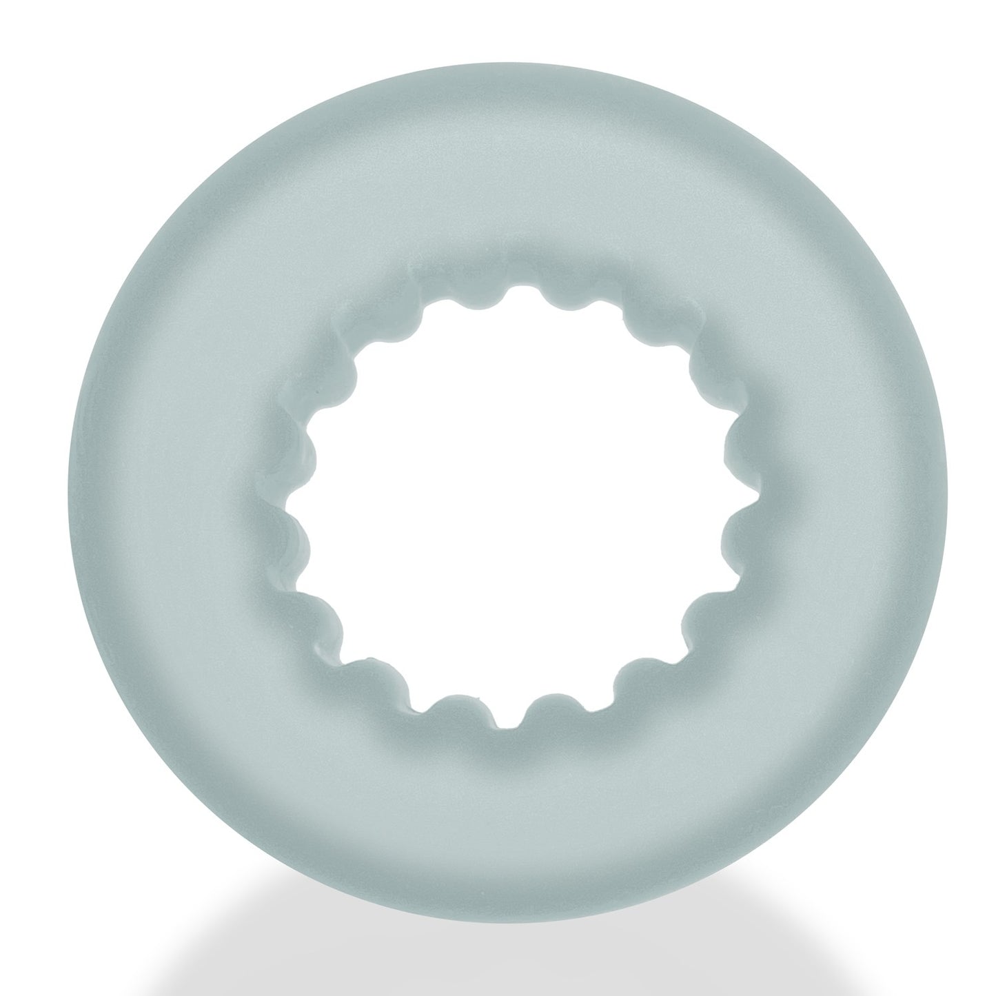 Oxballs  Axis Rib Griphold Cockring - Clear Ice
