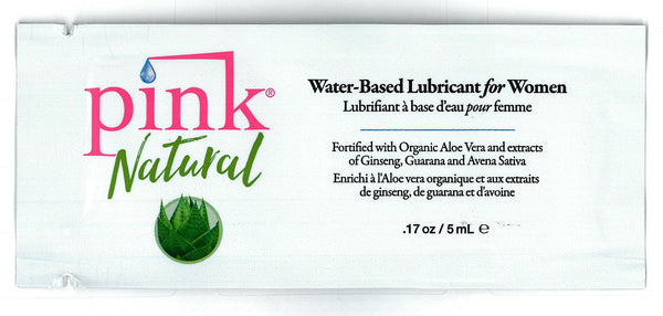 PINK NATURAL WATER BASED .17OZ