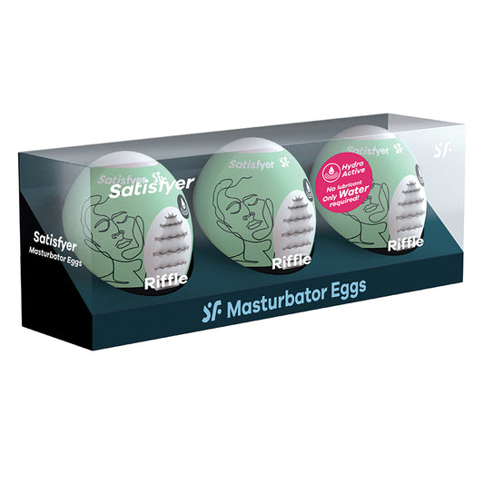 Satisfyer Masturbator Egg 3er Set-Riffle