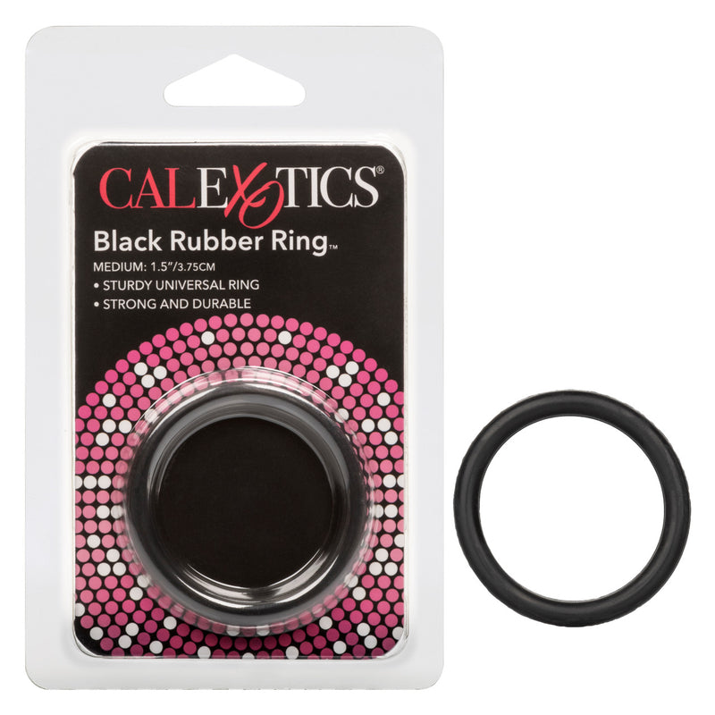 Black Rubber Ring - Medium