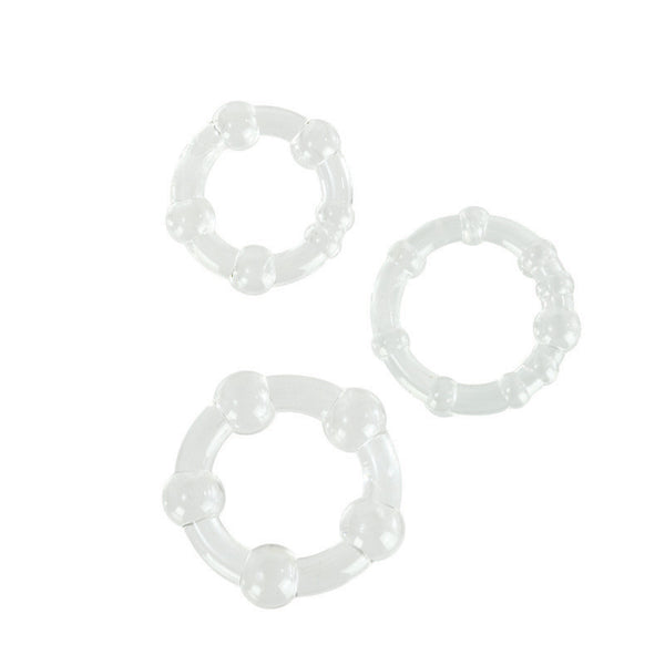 Silicone Island Rings-clear