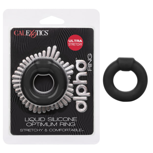 Alpha Liquid Silicone Optimum Ring - Black