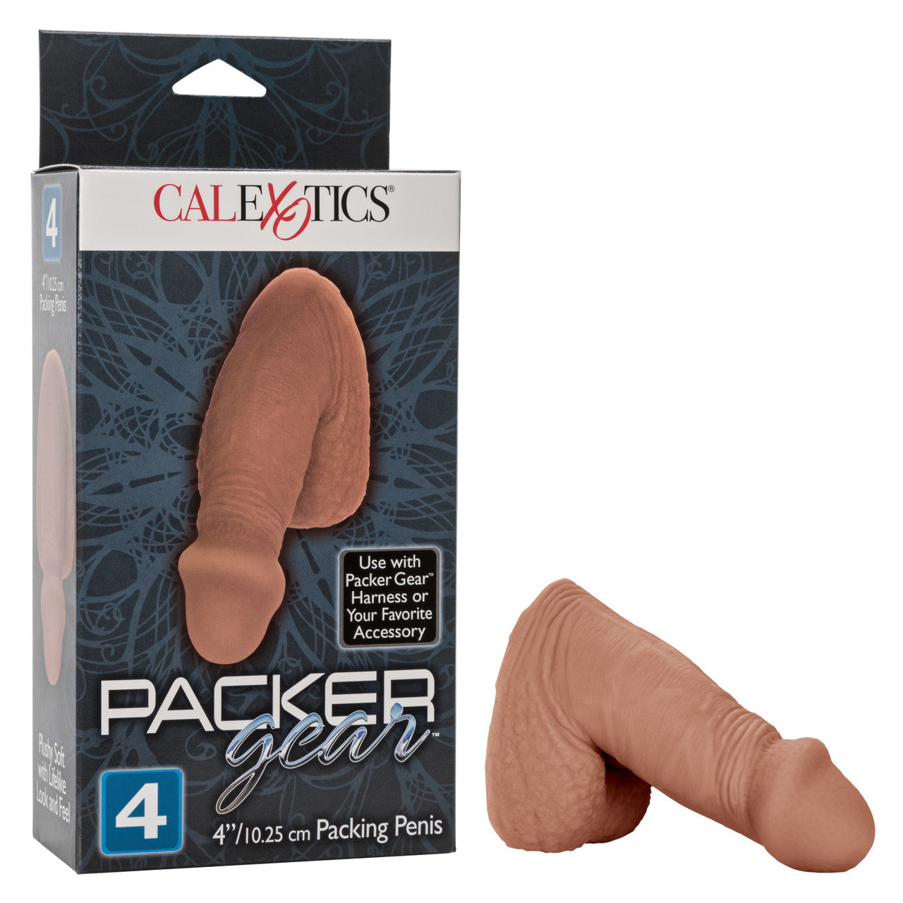 Packer Gear 4" Packing Penis - Brown