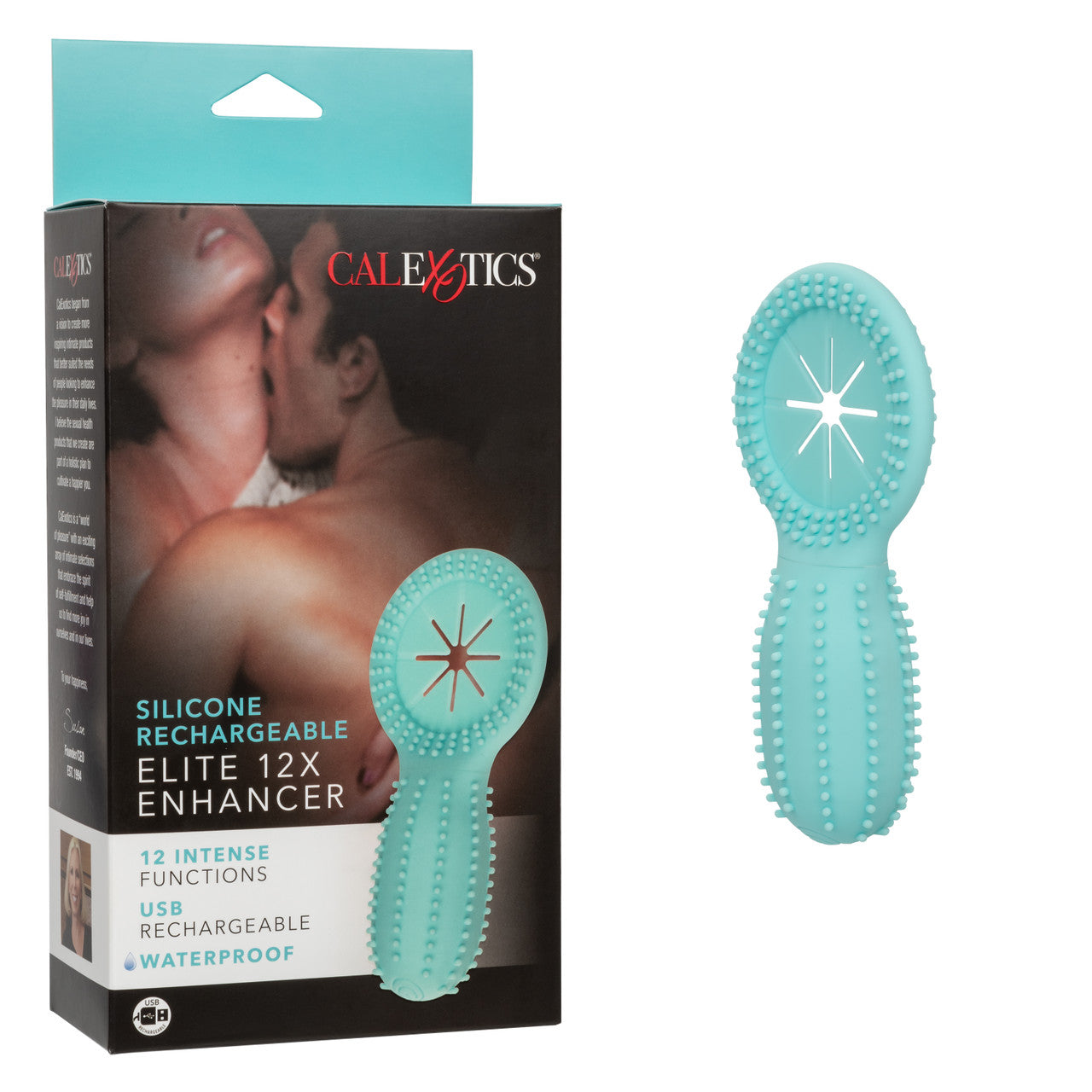SILICONE RECHARGEABLE ELITE 12 X ENHANCER