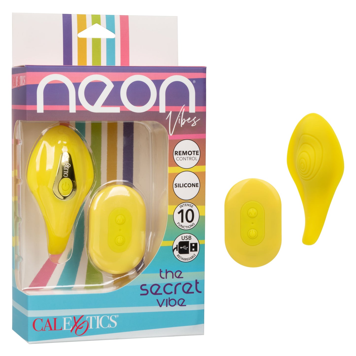 Neon Vibes The Secret Vibe w/Remote - Yellow