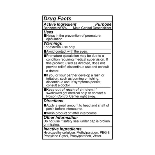 Body Action Stayhard Lubricant - 2.3 oz