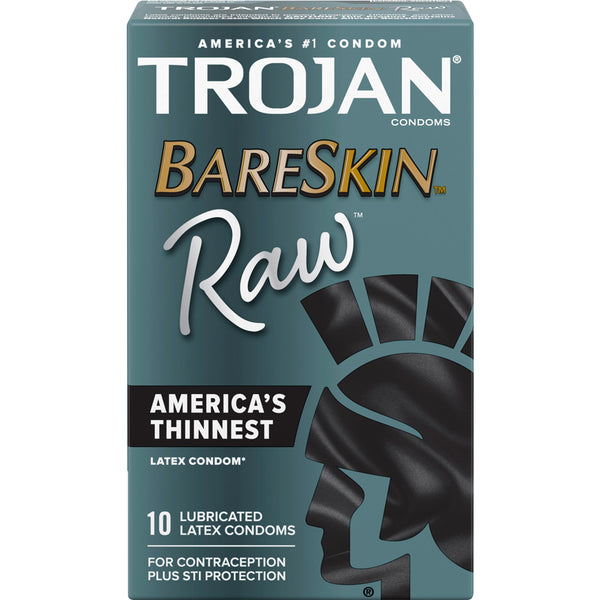 Trojan BareSkin Raw Condom - Pack of 10