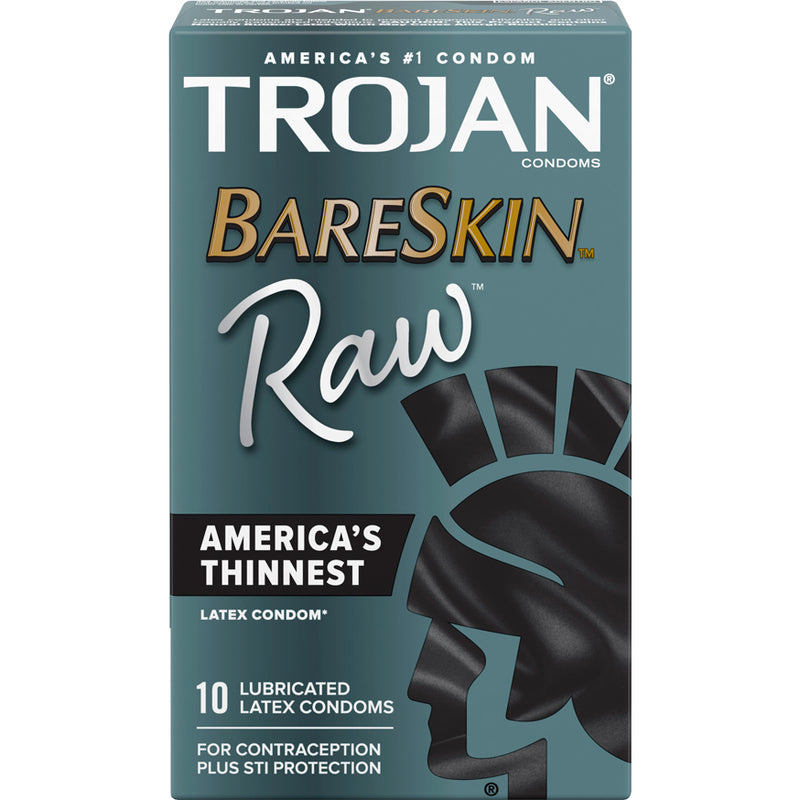 Trojan BareSkin Raw Condom - Pack of 10