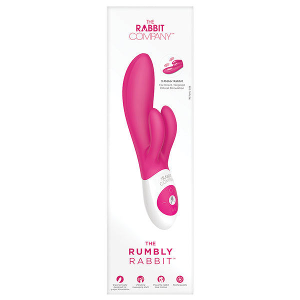 The Rumbly Rabbit Hot Pink
