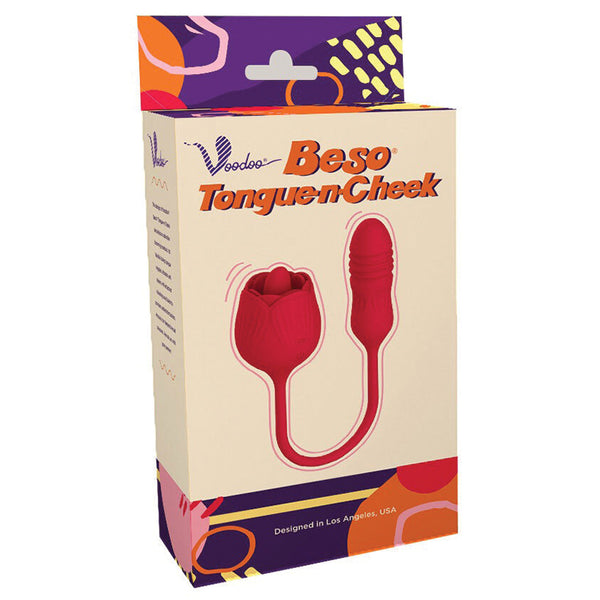 Voodoo Beso Tongue n Cheek - Red