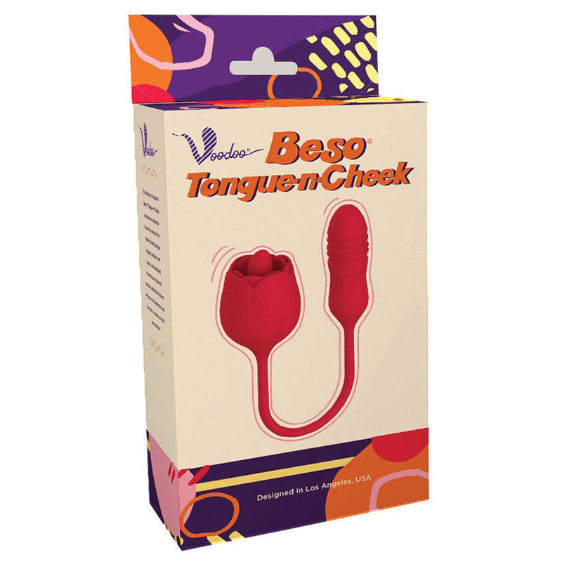 Voodoo Beso Tongue n Cheek - Red