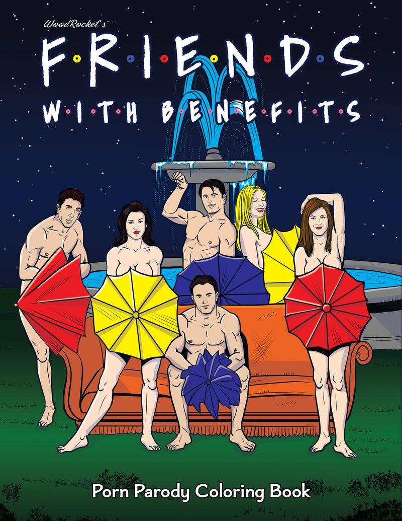 FRIENDS PORN PARODY COLORING BOOK