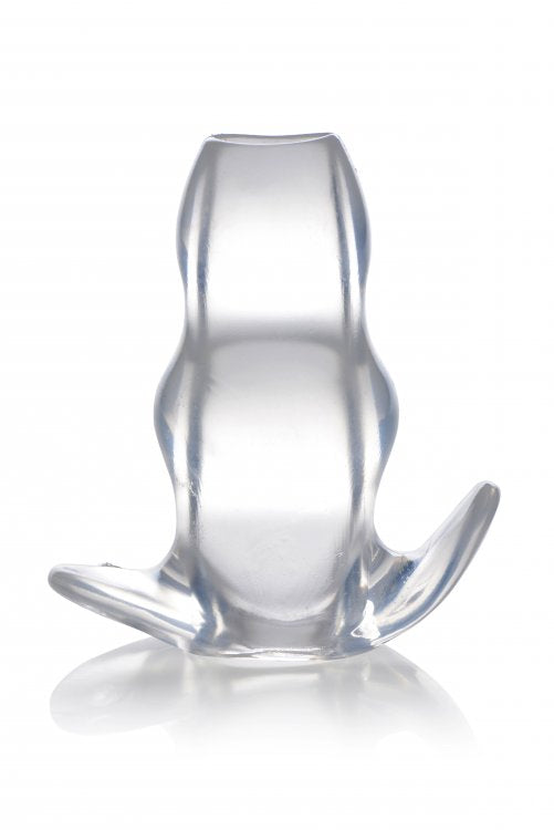 MASTER SERIES CLEAR VIEW HOLLOW ANAL PLUG LARGE (Out End Jul)