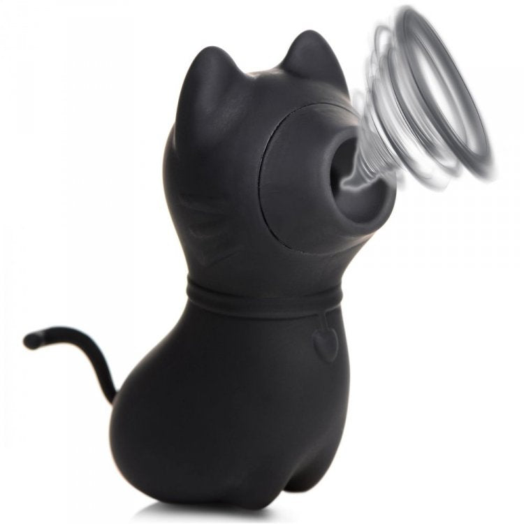 Inmi Shegasm Sucky Kitty Clitoral Stimulator - Black