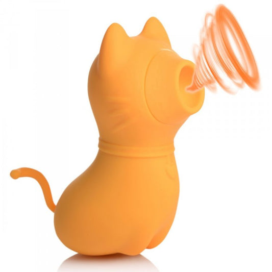 Inmi Shegasm Sucky Kitty Clitoral Stimulator - Orange