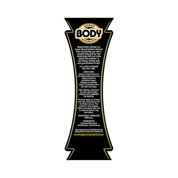 Body Action Xtreme Glide 8.5 Oz
