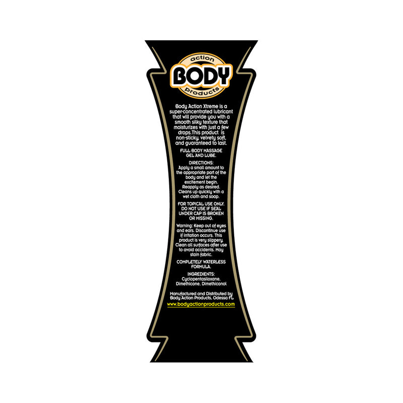 Body Action Xtreme Glide 8.5 Oz