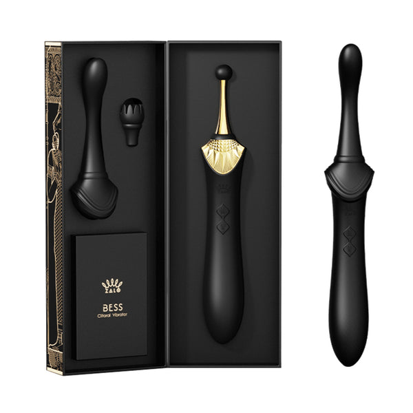 ZALO Bess Clitoral Vibrator - Obsidian Black