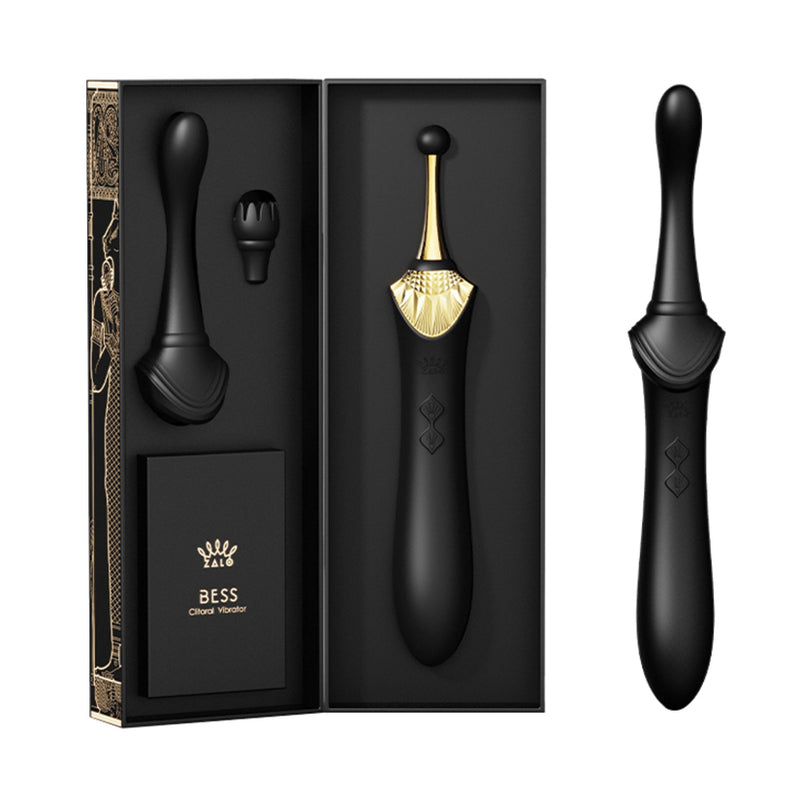 ZALO Bess Clitoral Vibrator - Obsidian Black