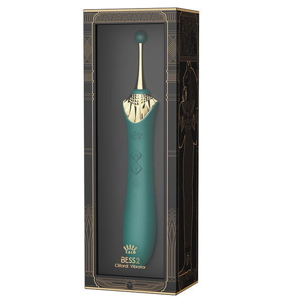 ZALO Bess 2.0 Clitoral Vibrator - Turquoise Green
