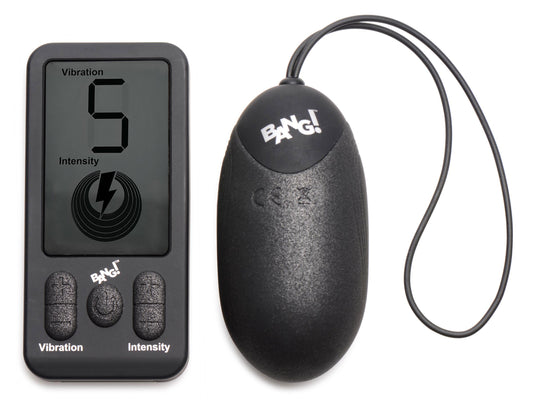 Bang! 25X Vibrating Silicone XL Egg w/Remote