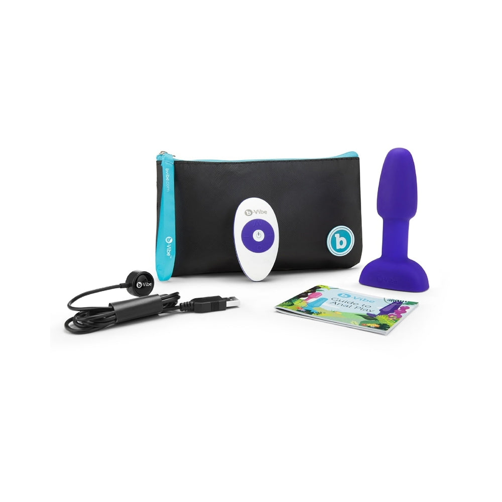 B-Vibe Rimming Petite Plug  - Teal
