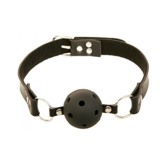 Ffle Breathable Ball Gag Black