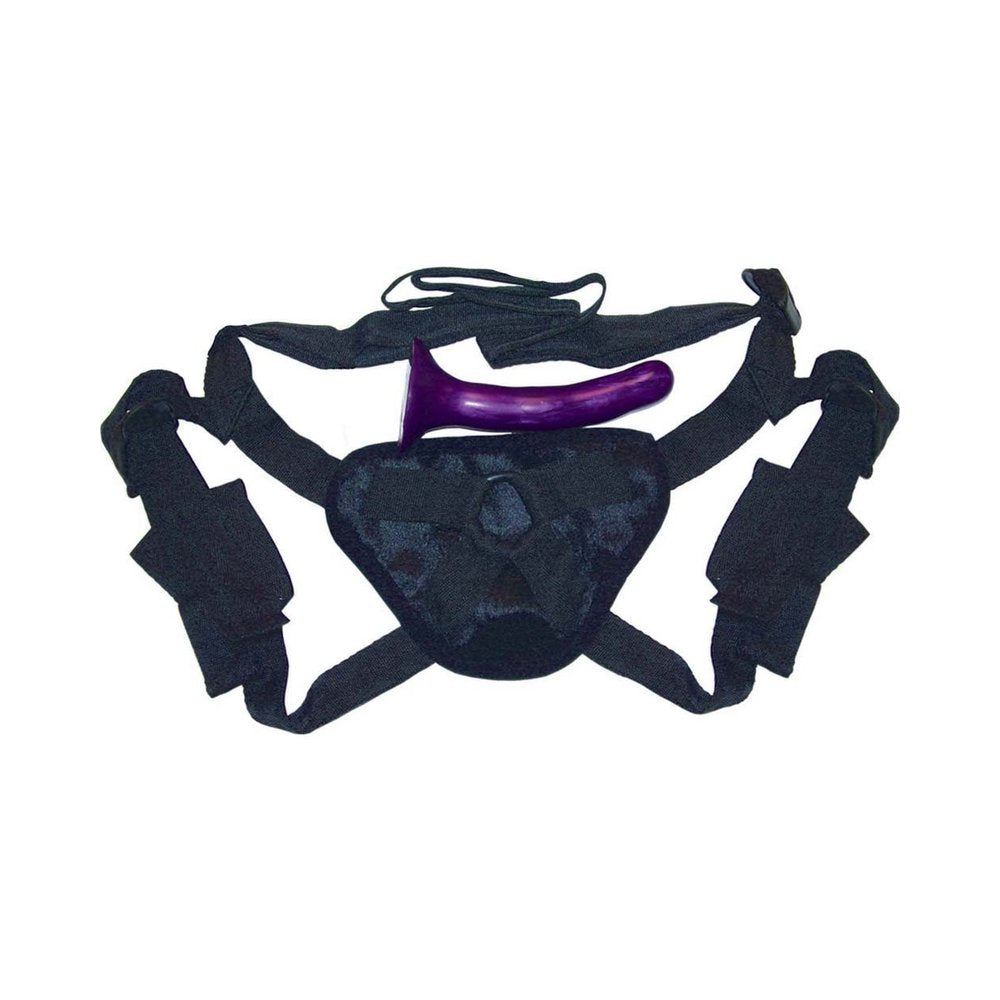S&m Strap-on & Silicone Dildo Kit