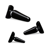 Blush Anal Adventures Basic Plug Kit - Black