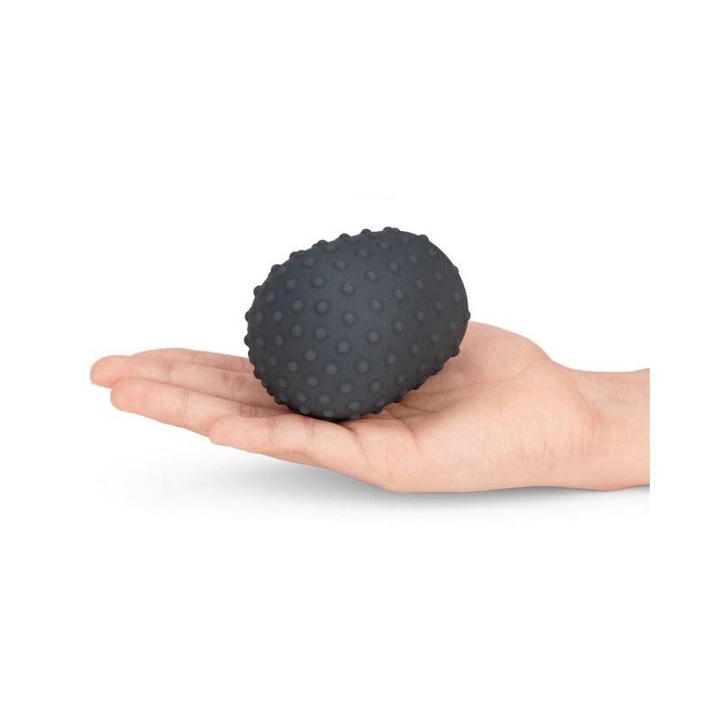 Le Wand Original Silicone Textured Covers Black Pack Of 2