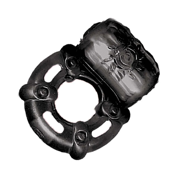 The Macho Stallions Vibrating Cock Ring (black)