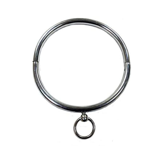 Rouge Stainless Steel Ring Collar Silver