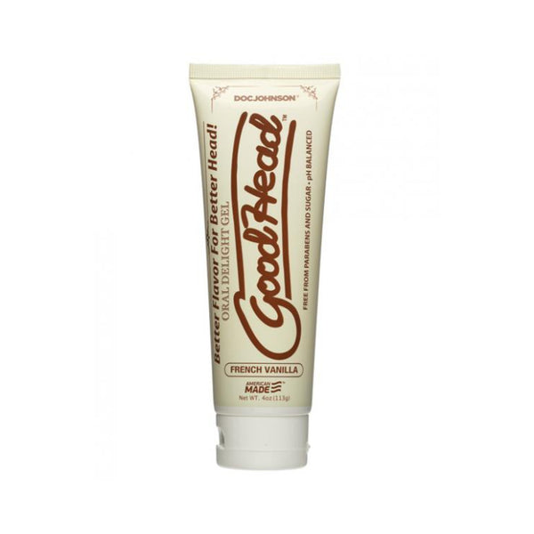 Goodhead Oral Delight Gel French Vanilla 4oz Tube