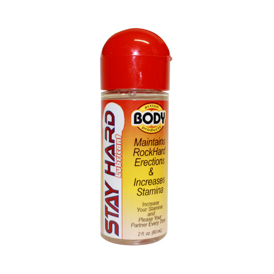 Body Action Stayhard Lubricant - 2.3 oz