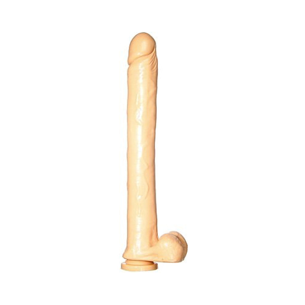 16 Exxxtreme Dong W/suction - Flesh
