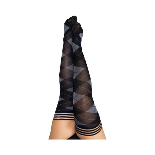 Kixies Kimmie Argyle Size D