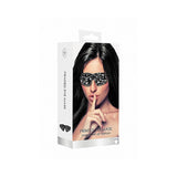 Ouch! Printed Eye Mask - Love Street Art Fasion - Black