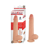 Realcocks Sliders 8 inches Realistic Dildo Beige
