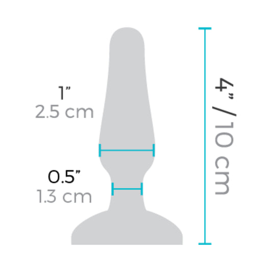 B-Vibe Novice Plug - Fuchsia