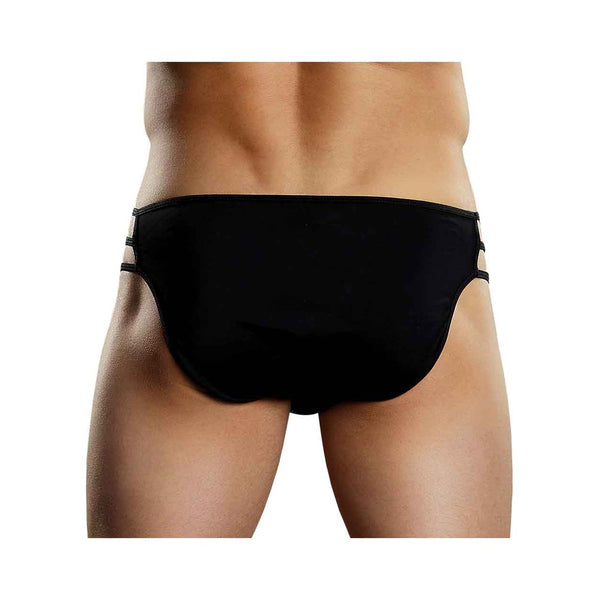 Male Power Cage Briefs L/XL Black Underwear